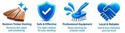 Trusted local decking restoration and refinishing service that brings decks, back to life.