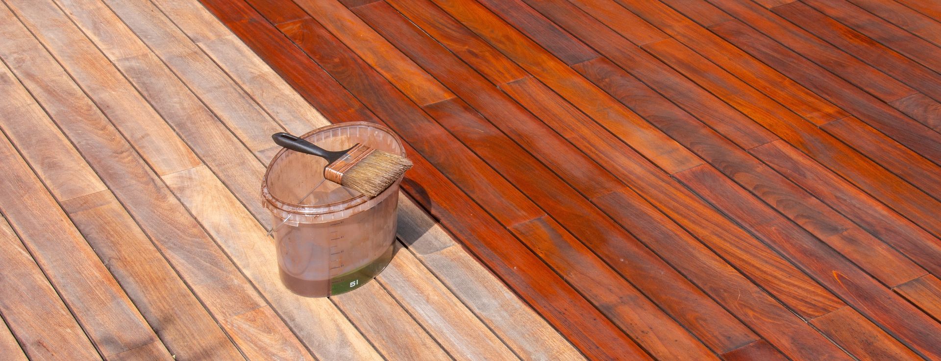 Decking restoration: Professional services to rejuvenate and protect wooden decks, including cleaning, sanding, and the application of protective finishes