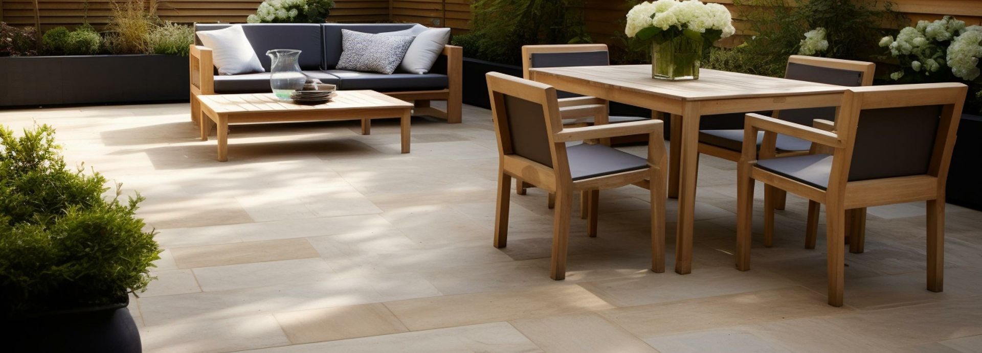 Patio cleaning: Professional pressure washing services enhancing the look and durability of outdoor patios with thorough cleaning
