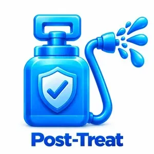 Applying exterior surface treatment after cleaning