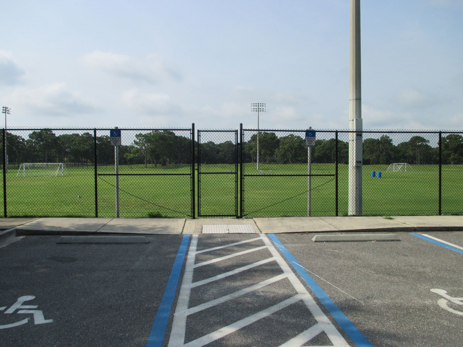 Sports Complex Fence Jacksonville, FL Newsom Fence