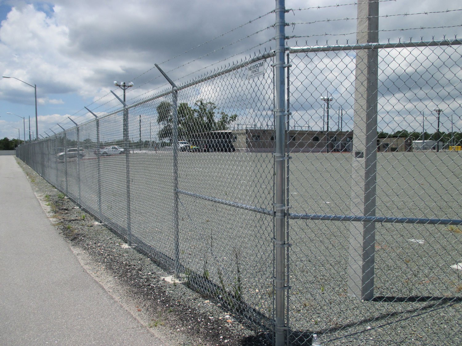 Chain Link Security Fence Jacksonville, FL Newsom Fence