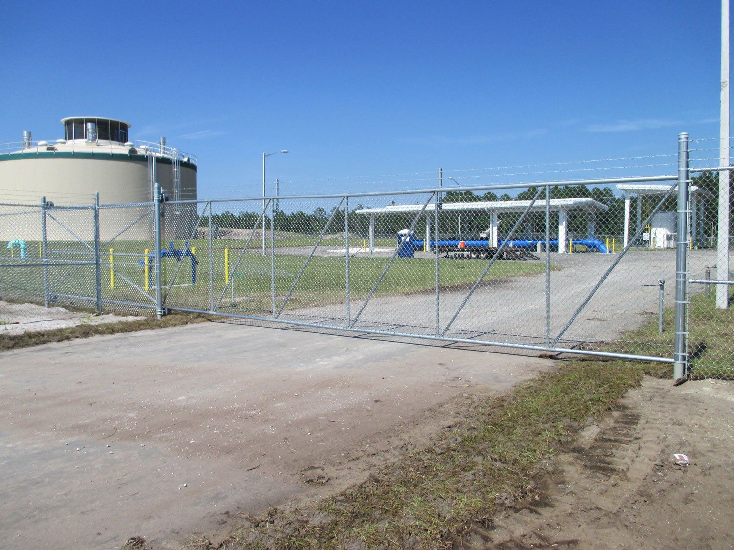 Security Fence — Jacksonville, FL — Newsom Fence