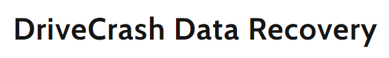 Drive Crash Data Recovery Logo