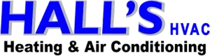 hall's heating and air logo