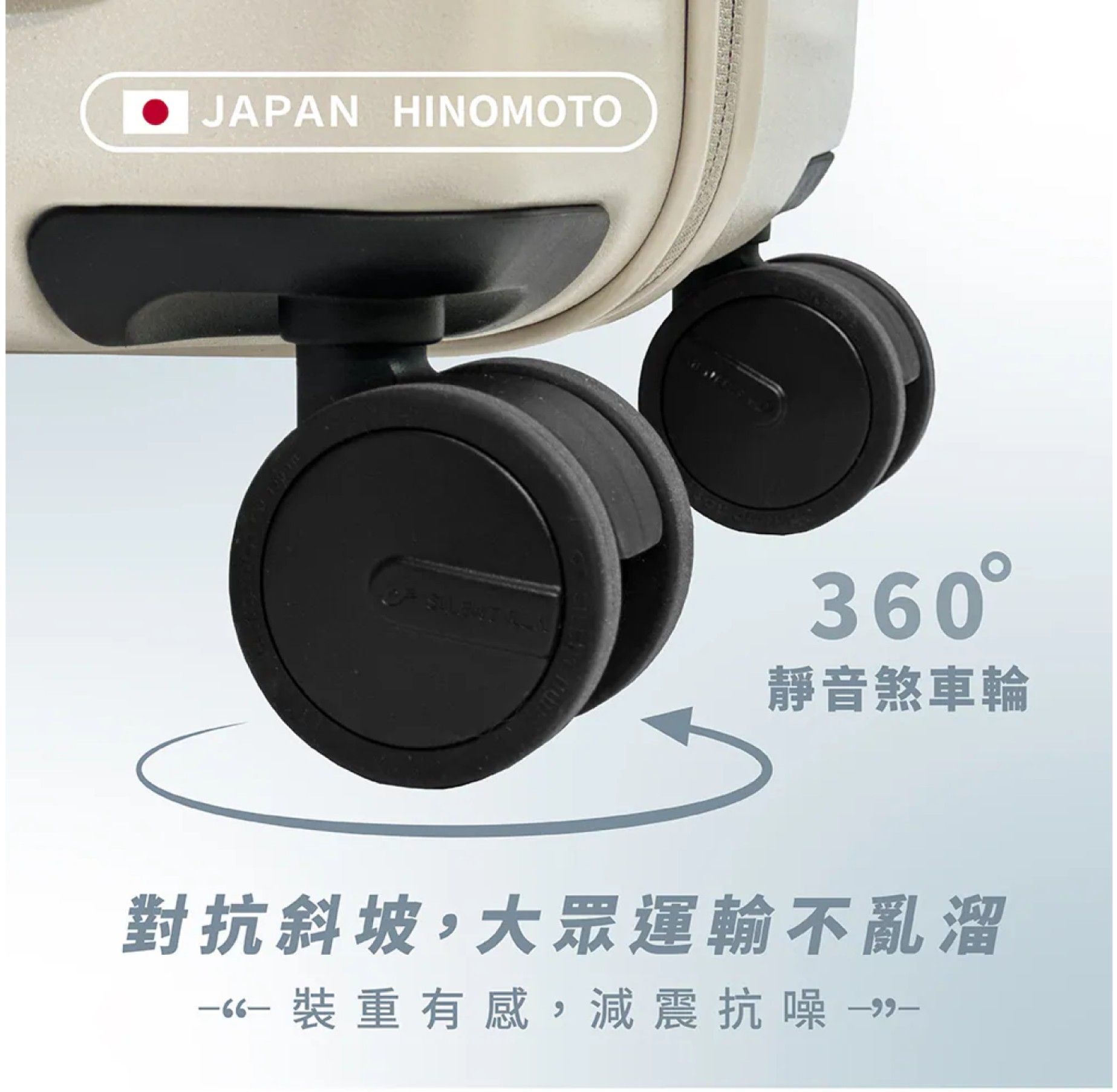 20吋【LAMADA】極簡漫遊系列 II 代煞車輪前開式旅行箱/行李箱