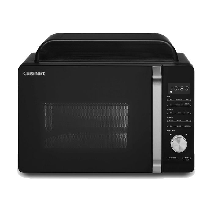 【CUISINART美膳雅】三合一多功能微波氣炸烤箱 炙烤氣炸微波三合一 數位面板 AMW-60TW