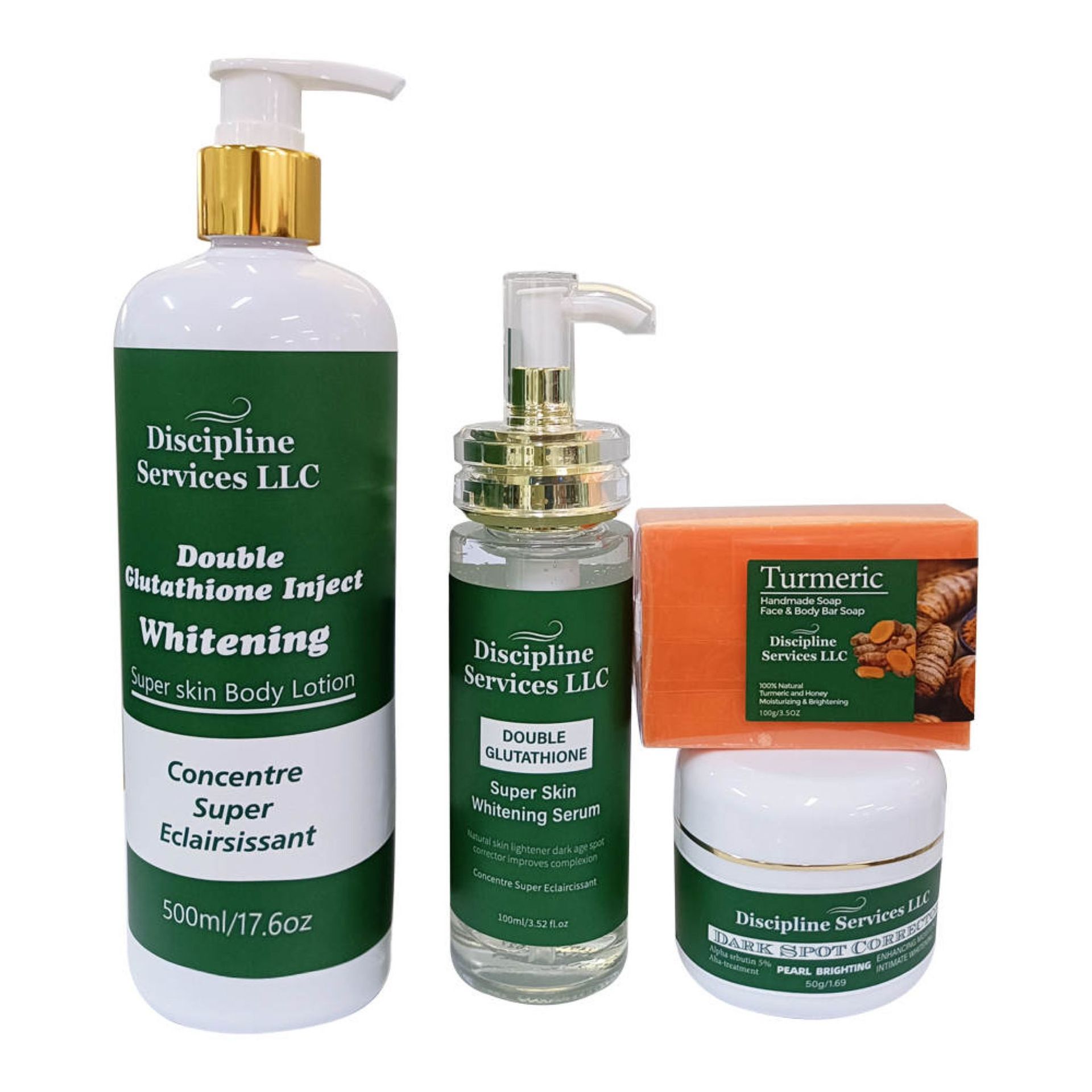 Discipline Services body and face care set all skin type