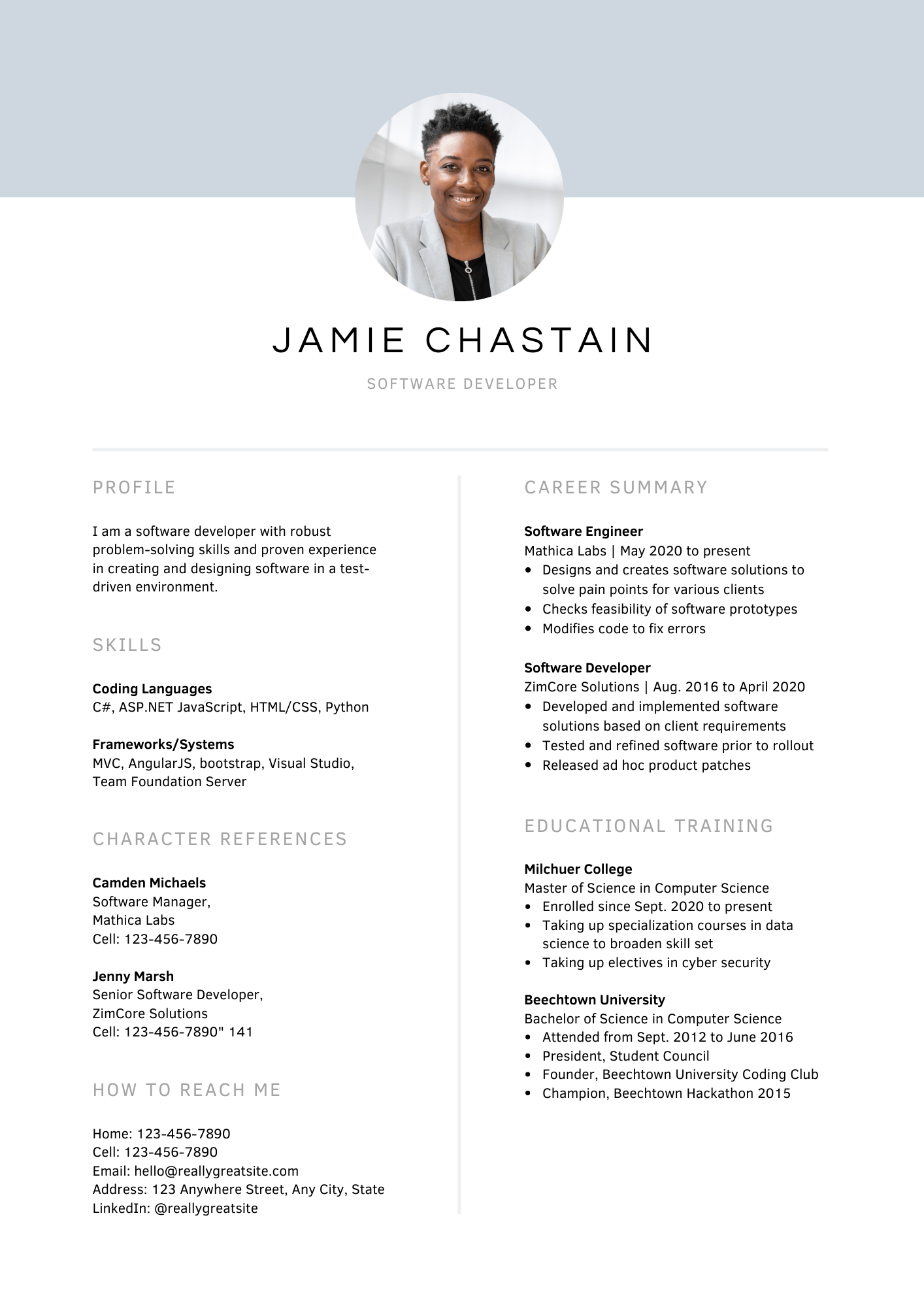 voorbeeld-CV voorbeeld-CV