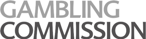 Gambling Commission logo in gray text on a white background