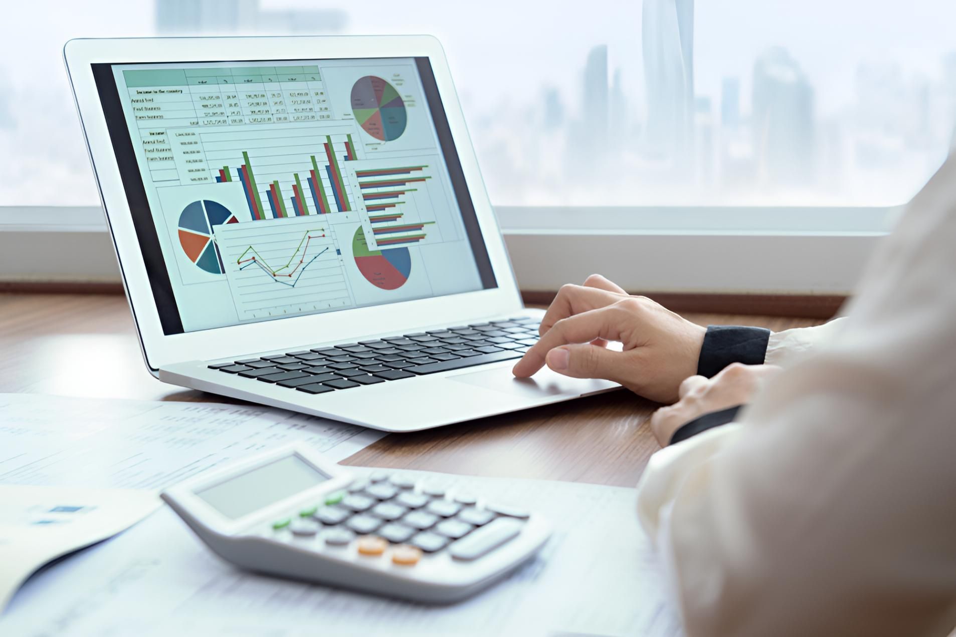 Person Using Laptop Doing BAS Preparation — Darling Downs Bookkeeping Company in Warwick, QLD