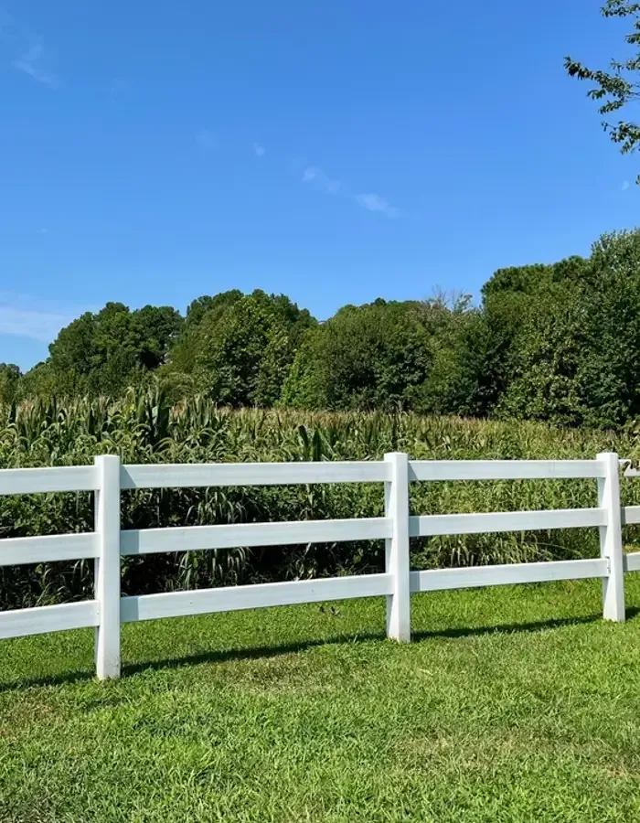 farmland picket fencing