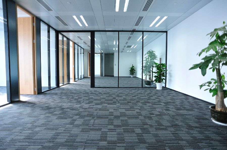 Office Interior with Carpet