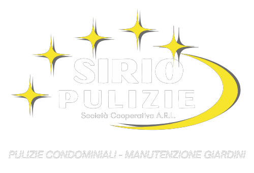 Un cartello con scritto sirio pulizie sopra
