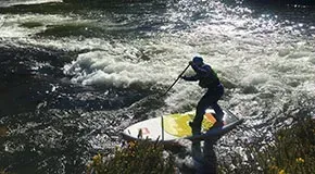 British Canoeing Awarding Body announces the NEW Stand Up Paddleboard White Water Leader Course