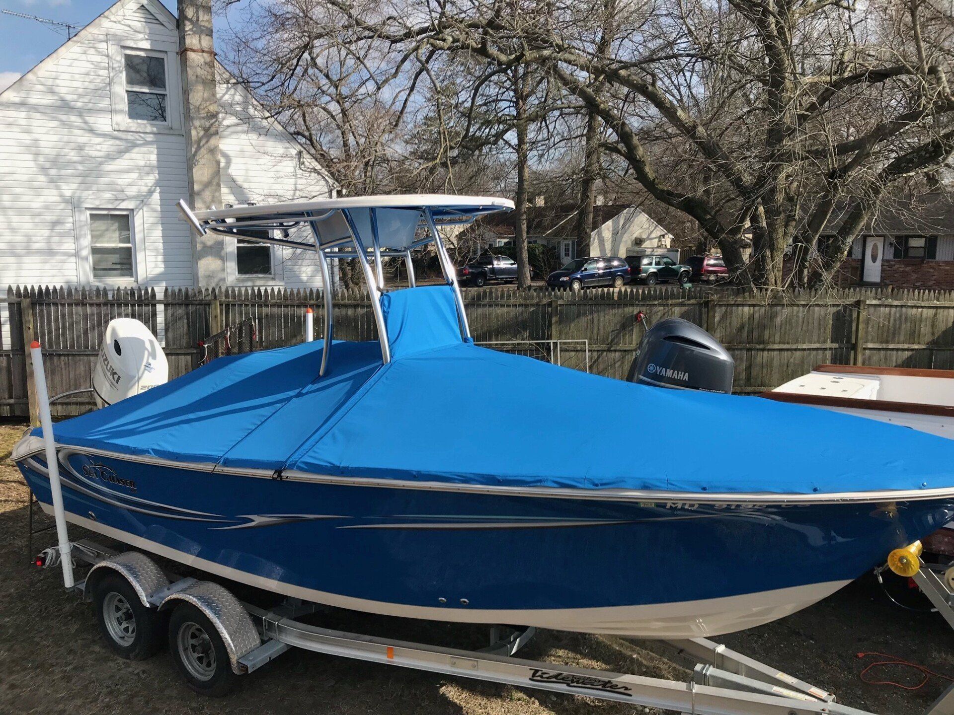 Boat  Cover   - Cordova & Pasadena - Shoreline Awning & Trim
