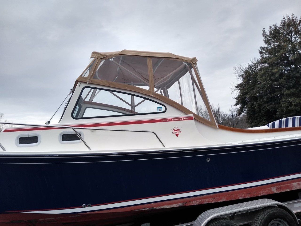 Boat  Canvas & Upholstery   - Cordova & Pasadena - Shoreline Awning & Trim