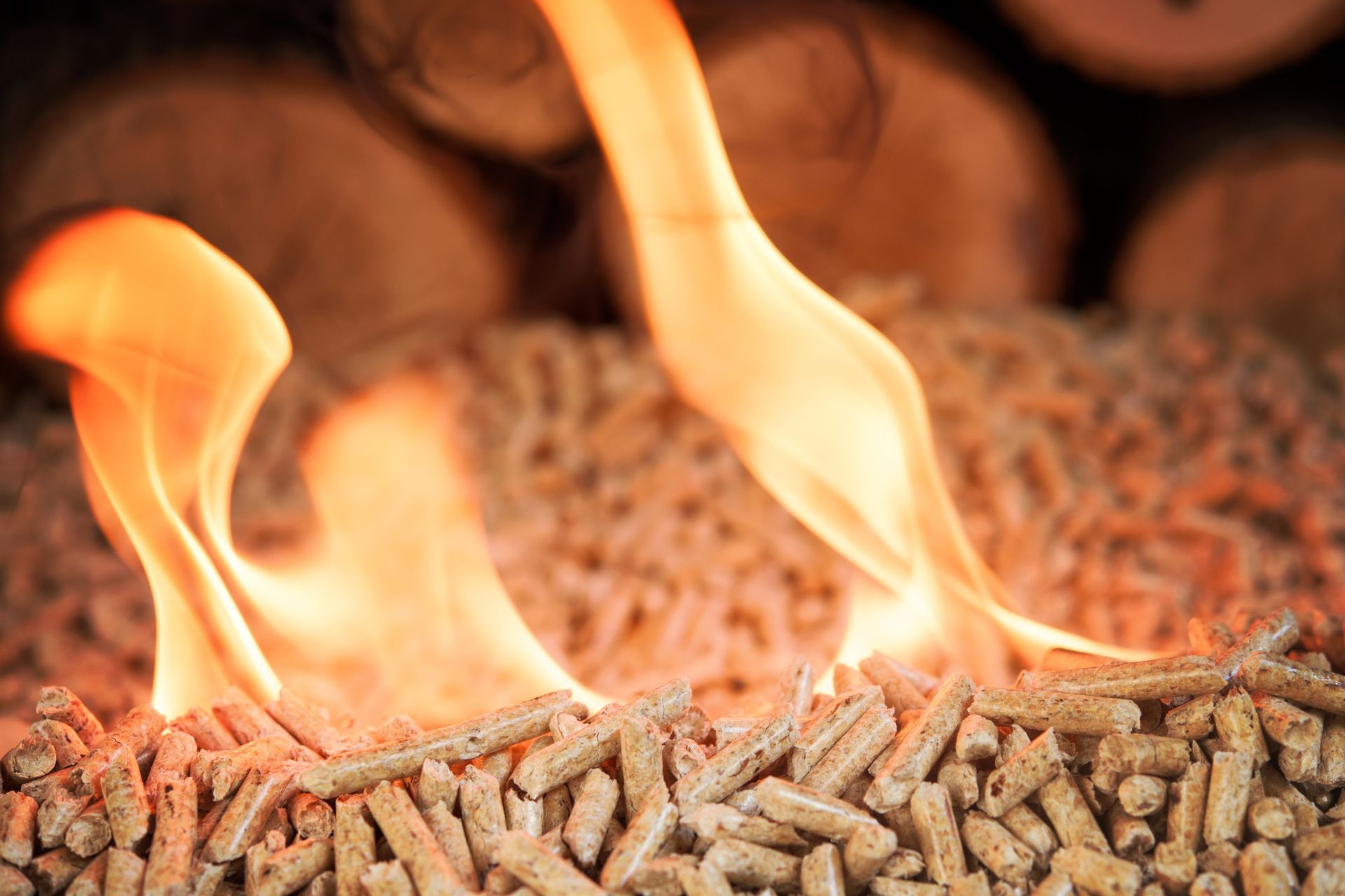 pellet in fiamme