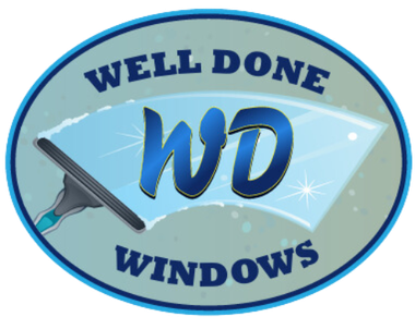 well done window cleaning logo