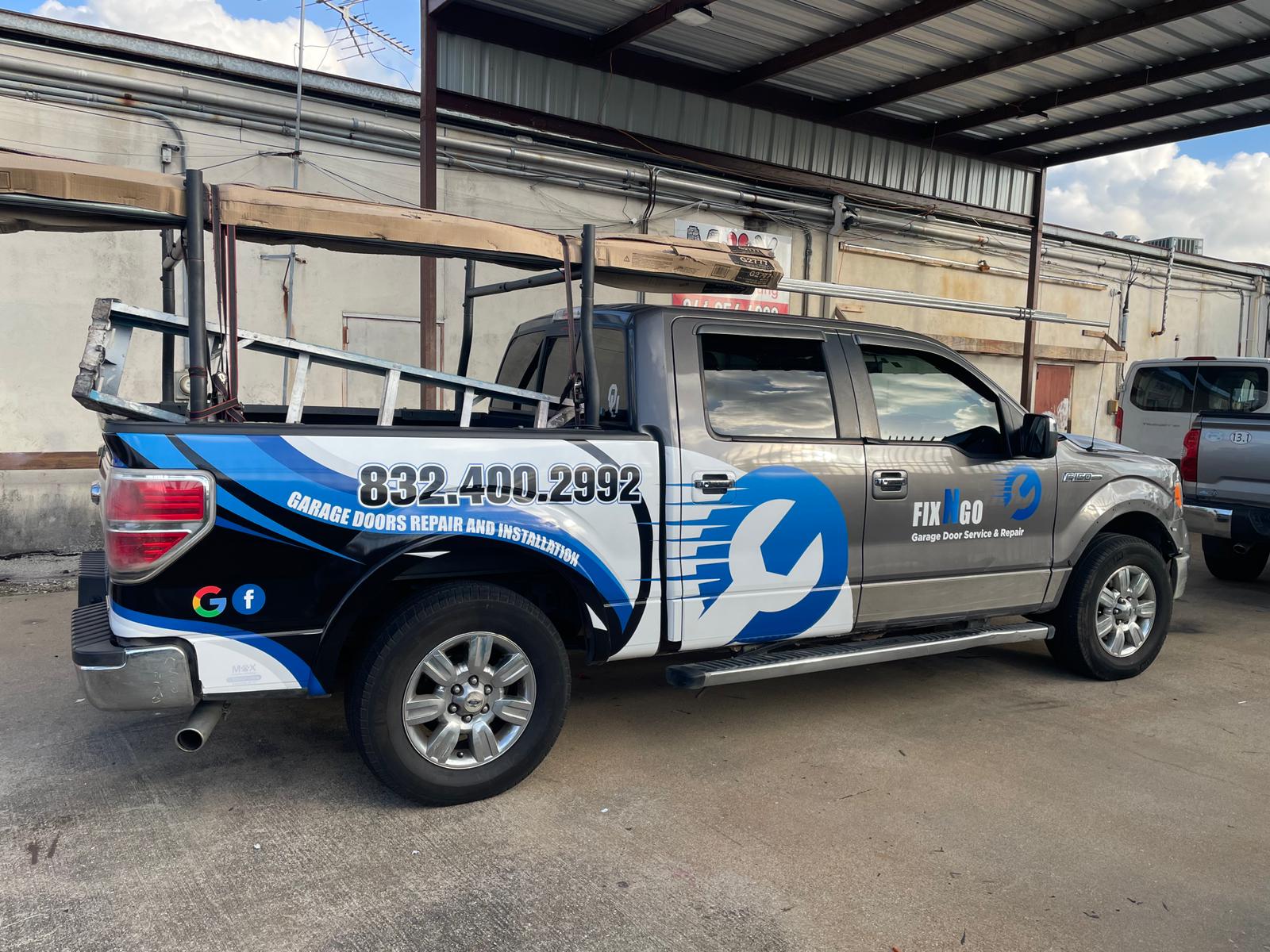 Garage Door Pictures - Before&After - Fix N Go Garage Door