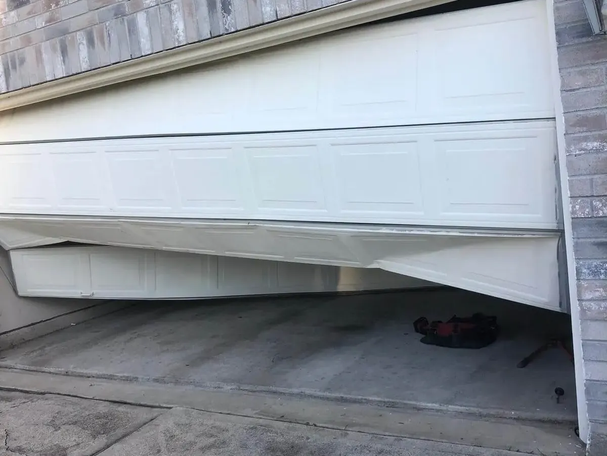 How To Fix A Dented Garage Door How To Fix A Dented Garage Door
