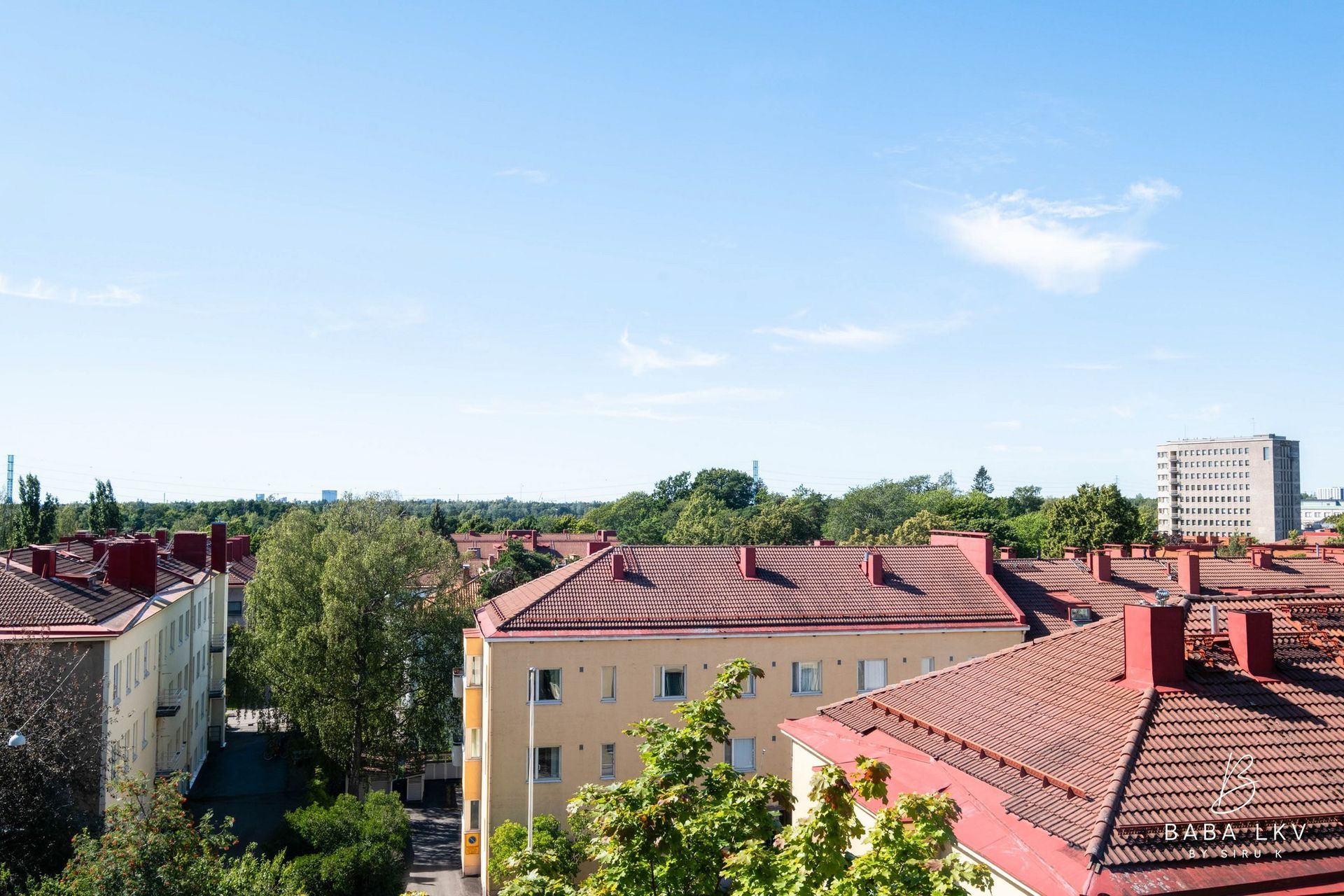 Taka-Töölön avoimet maisemat