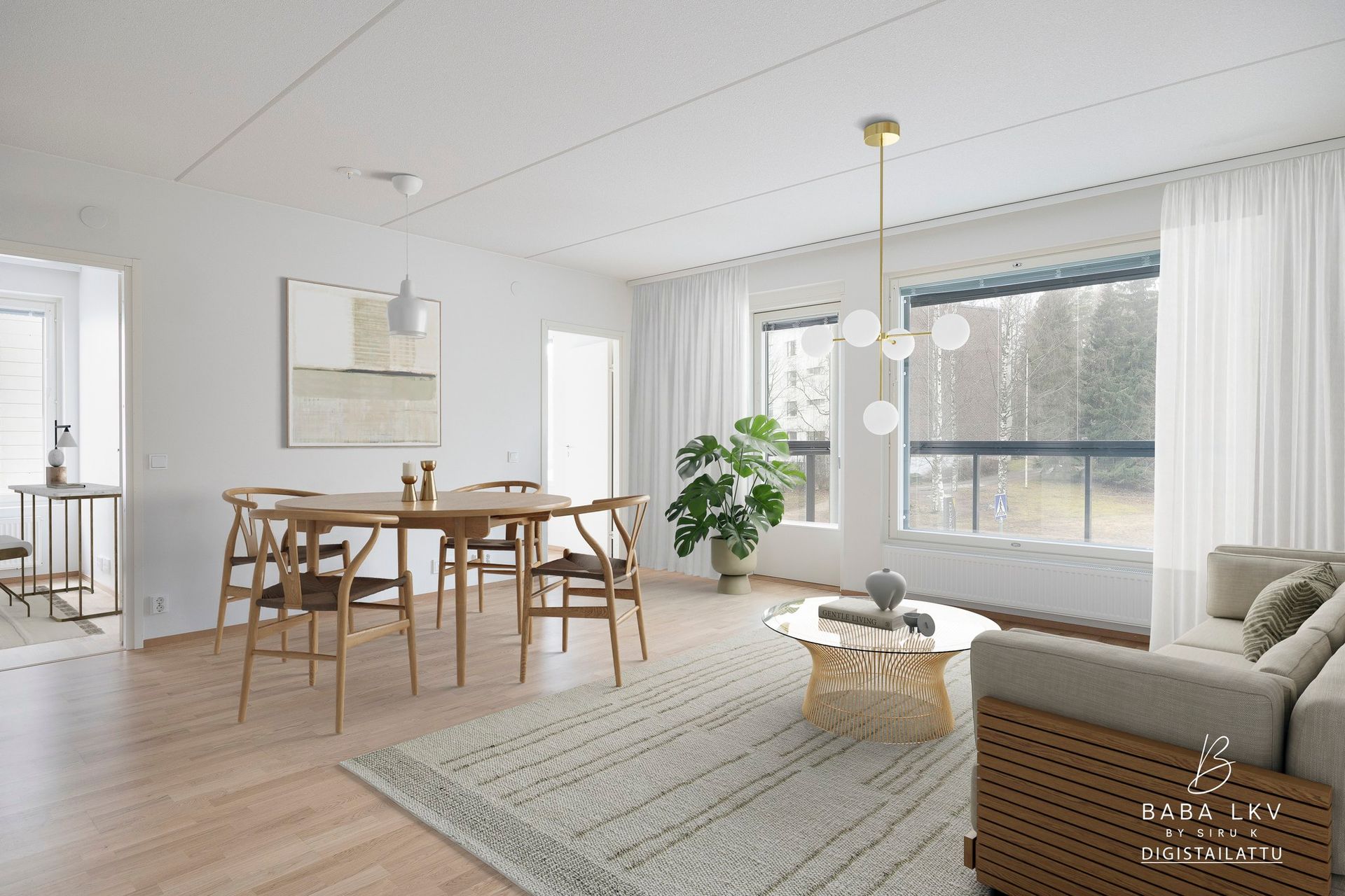 Pohjois-Tapiola, Tietäjäntie