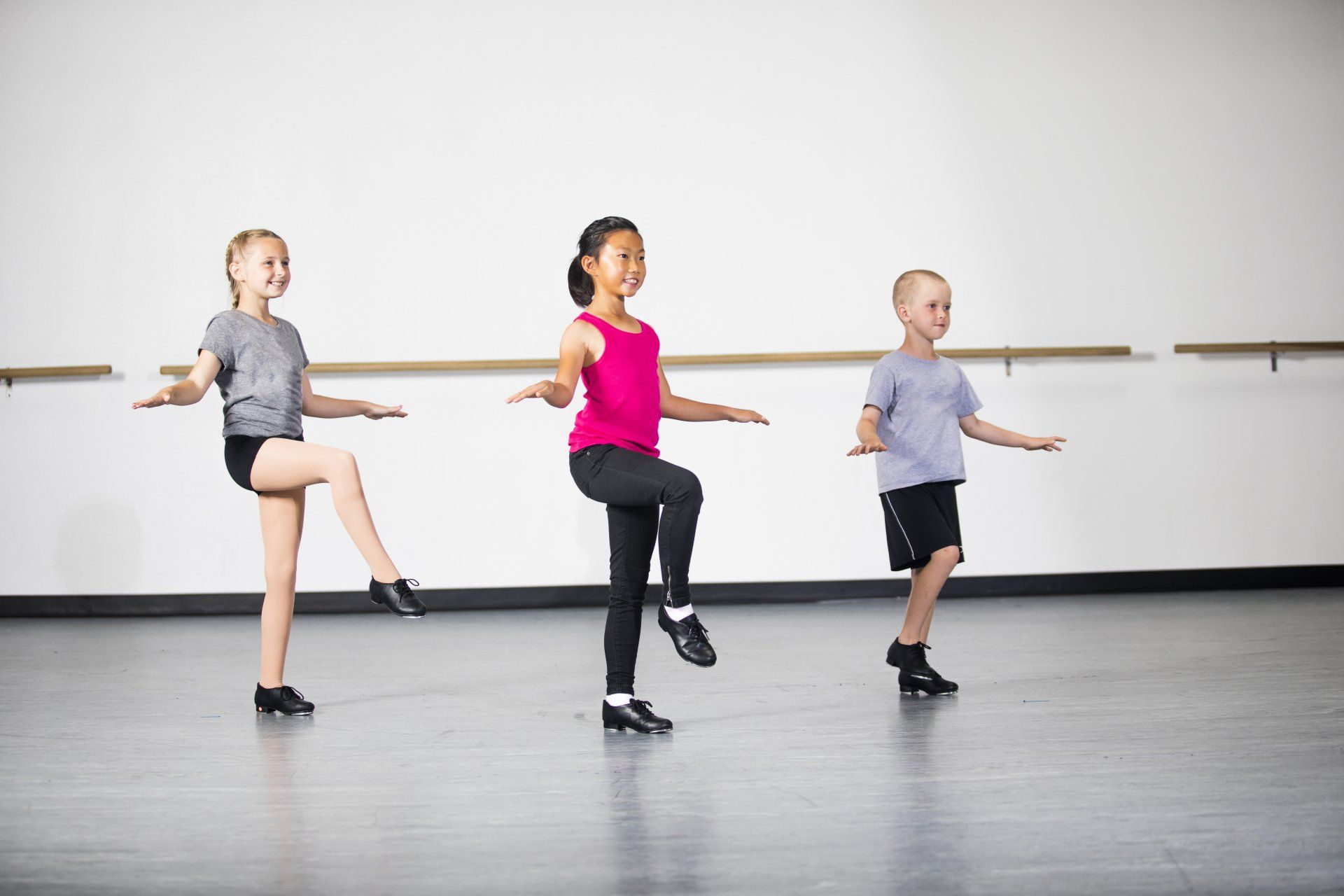 Children Practicing Tap Dancing — Fort Myers, FL — I.L.T. Dance Studio