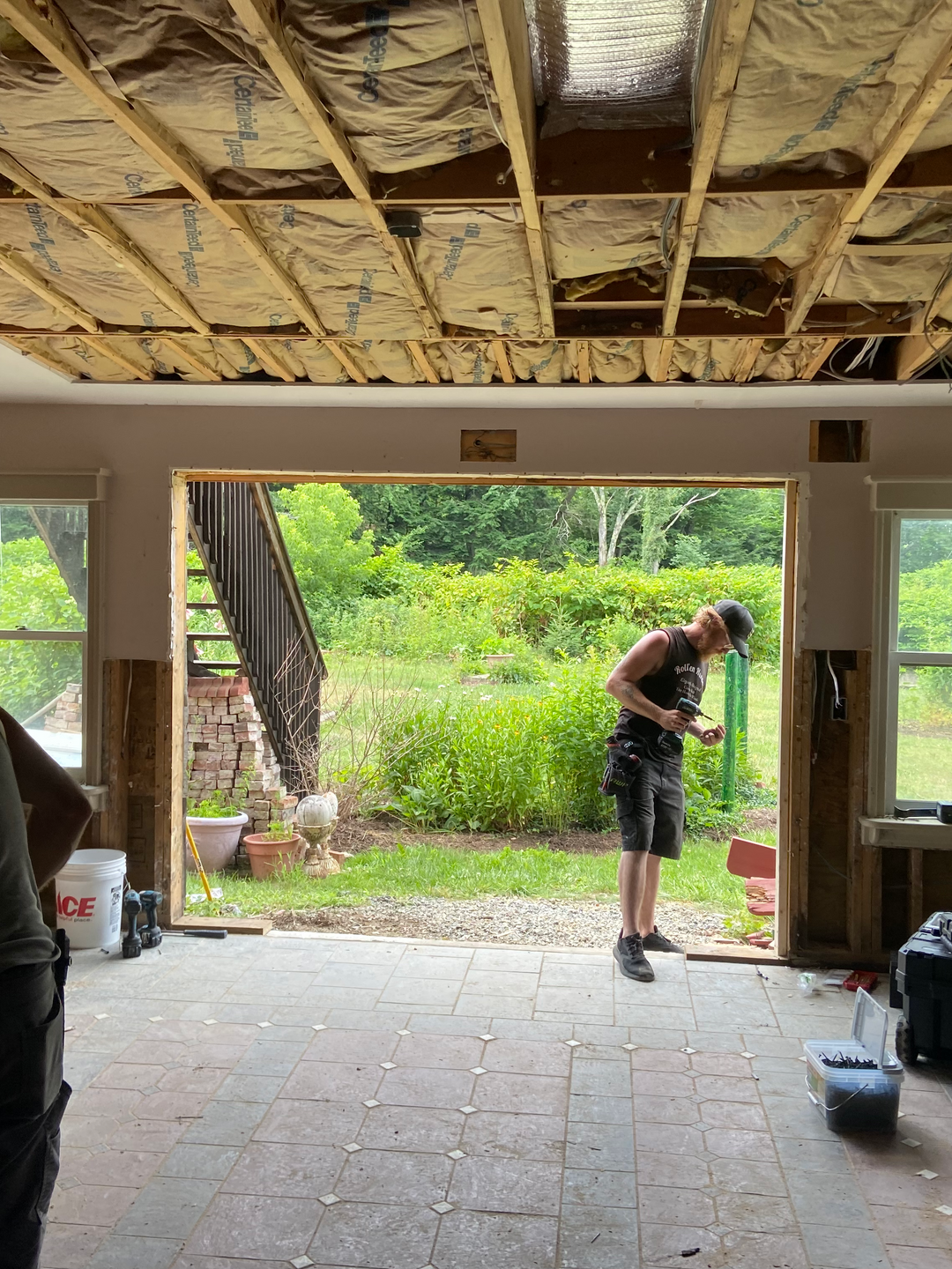 French Door Install: Before