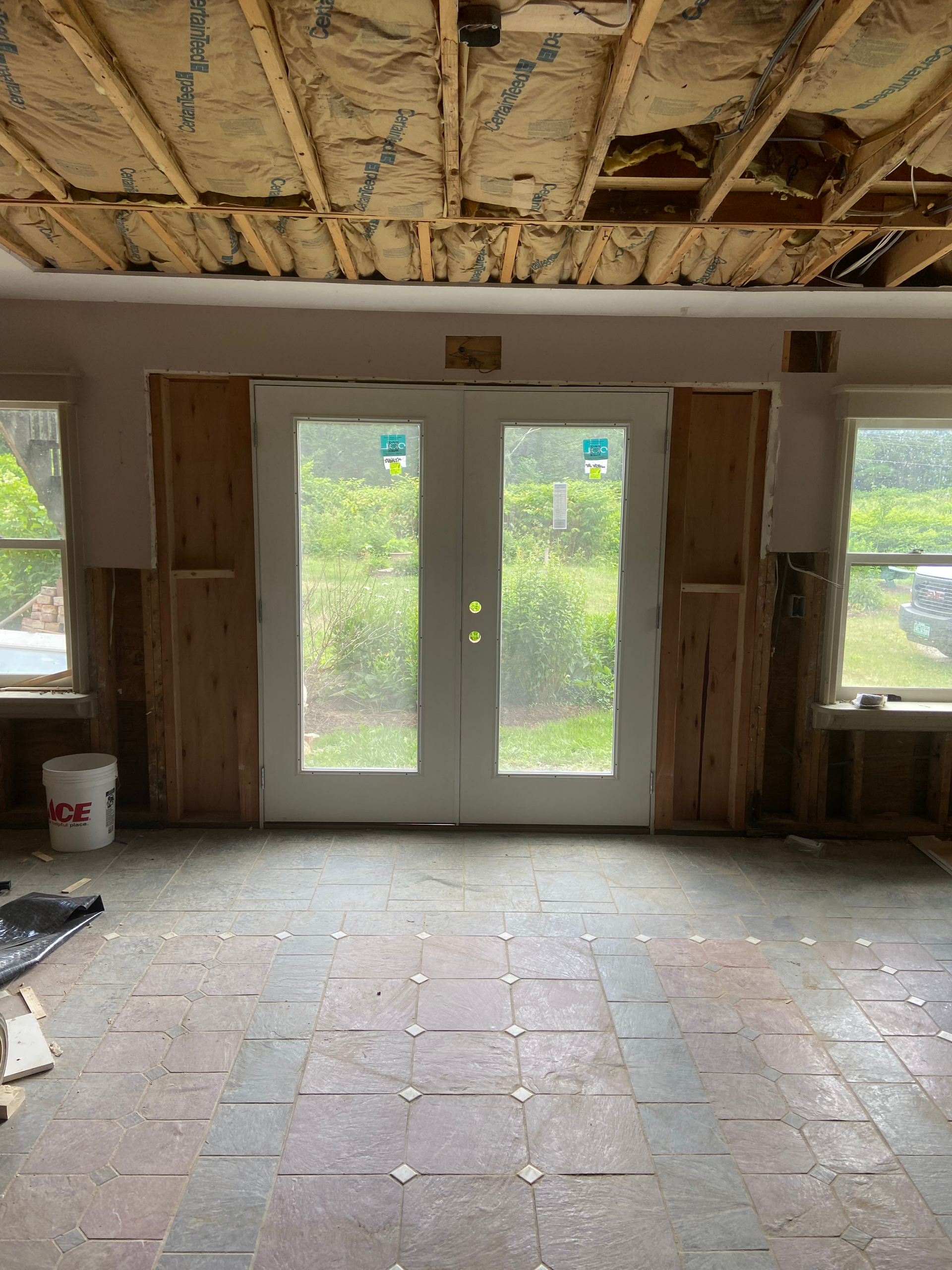 French Door Install: After JG Services