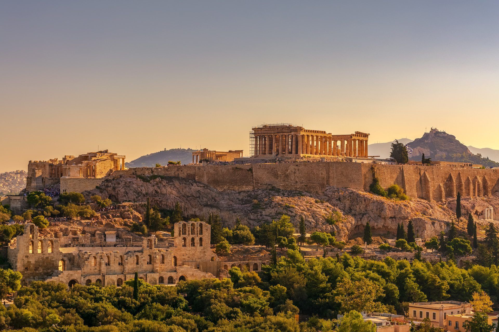 Private half-day tour of Athens including views of the Parthenon and city attractions