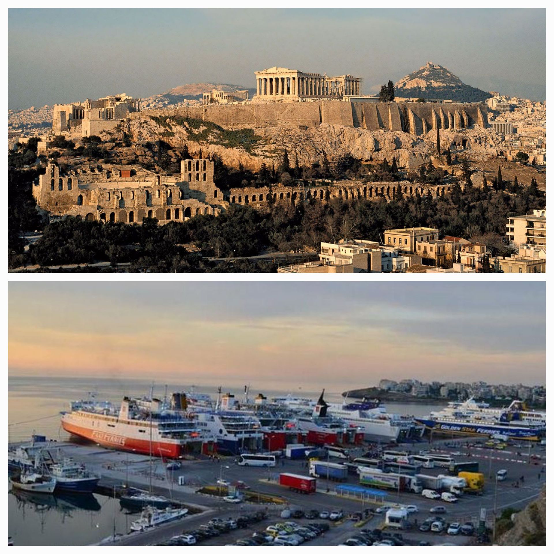ATHENS CITY HOTEL TO RAFINA FERRY PORT