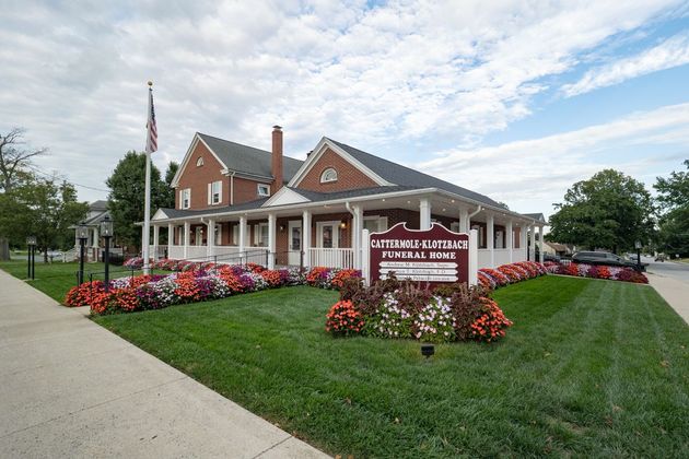 The exterior of Campbell-Ennis-Klotzbach Funeral Home.