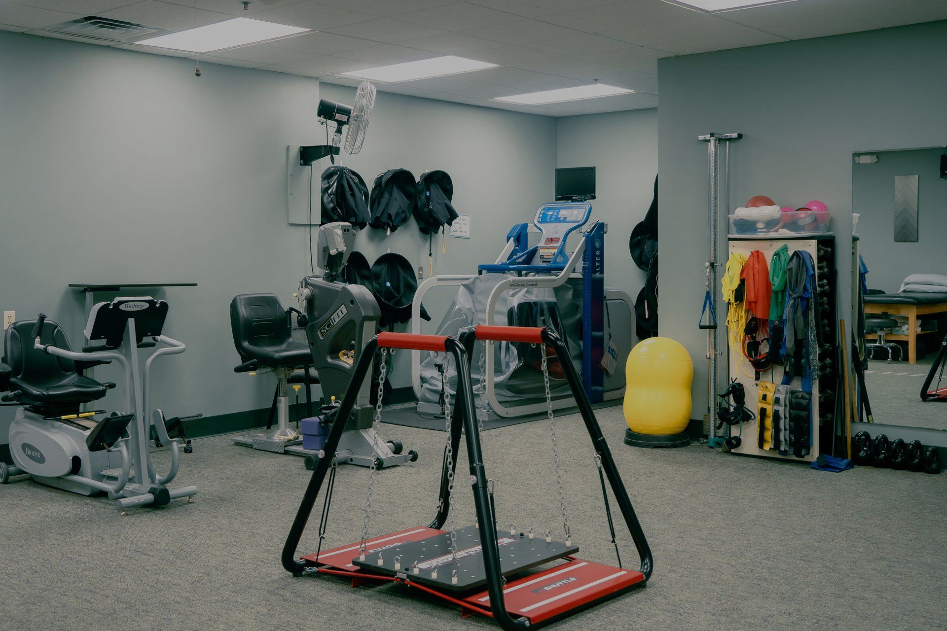 The Rec Center Physical Therapy clinic on the Collins Aerospace campus in Cedar Rapids