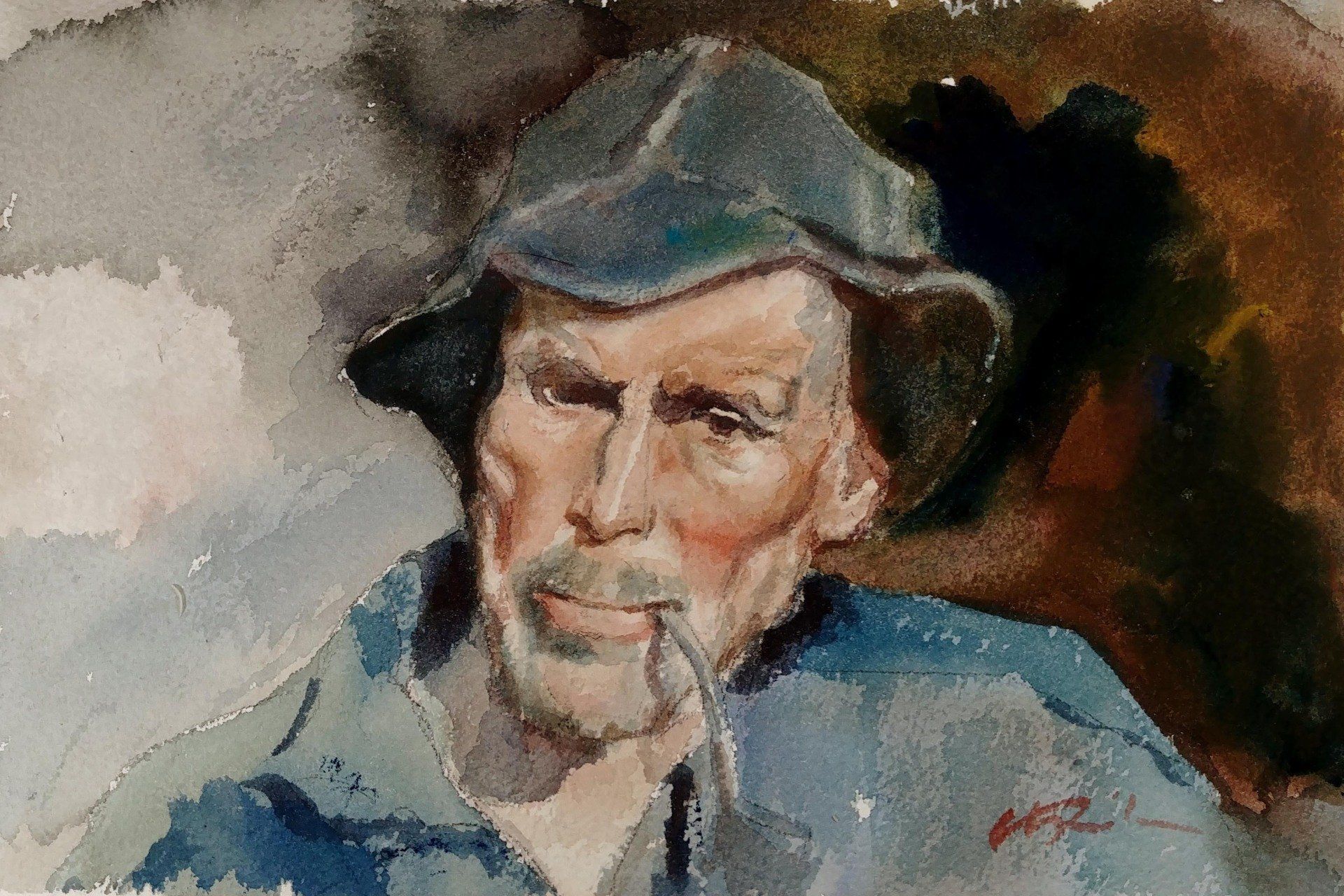 Joaquín Sorolla watercolor virtual live zoom portraits and people class painting robert sherrill workshops