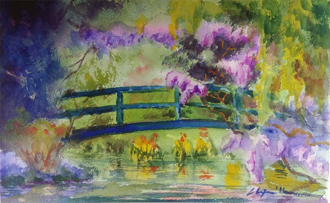 oil acrylic watercolor virtual live zoom landscapes class painting lesson robert sherrill workshops
