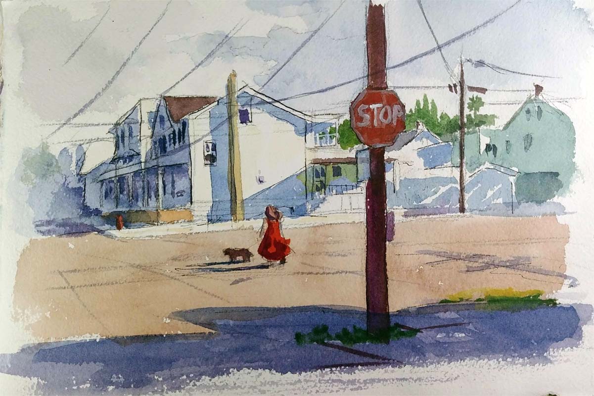 oil acrylic watercolor virtual live zoom landscapes class painting lesson robert sherrill workshops