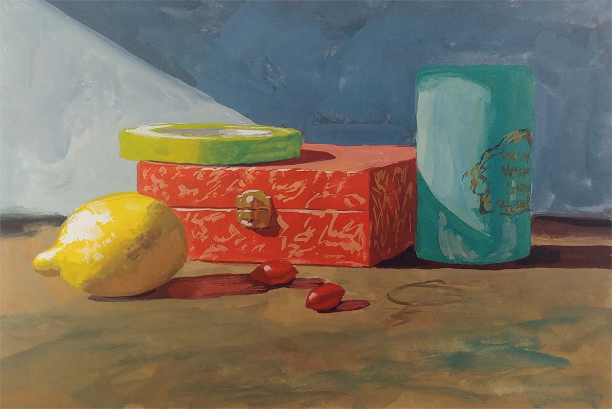 oil acrylic watercolor virtual live zoom still life class painting robert sherrill workshops