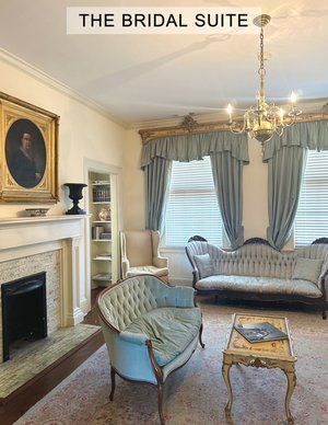 A living room filled with furniture and a fireplace.