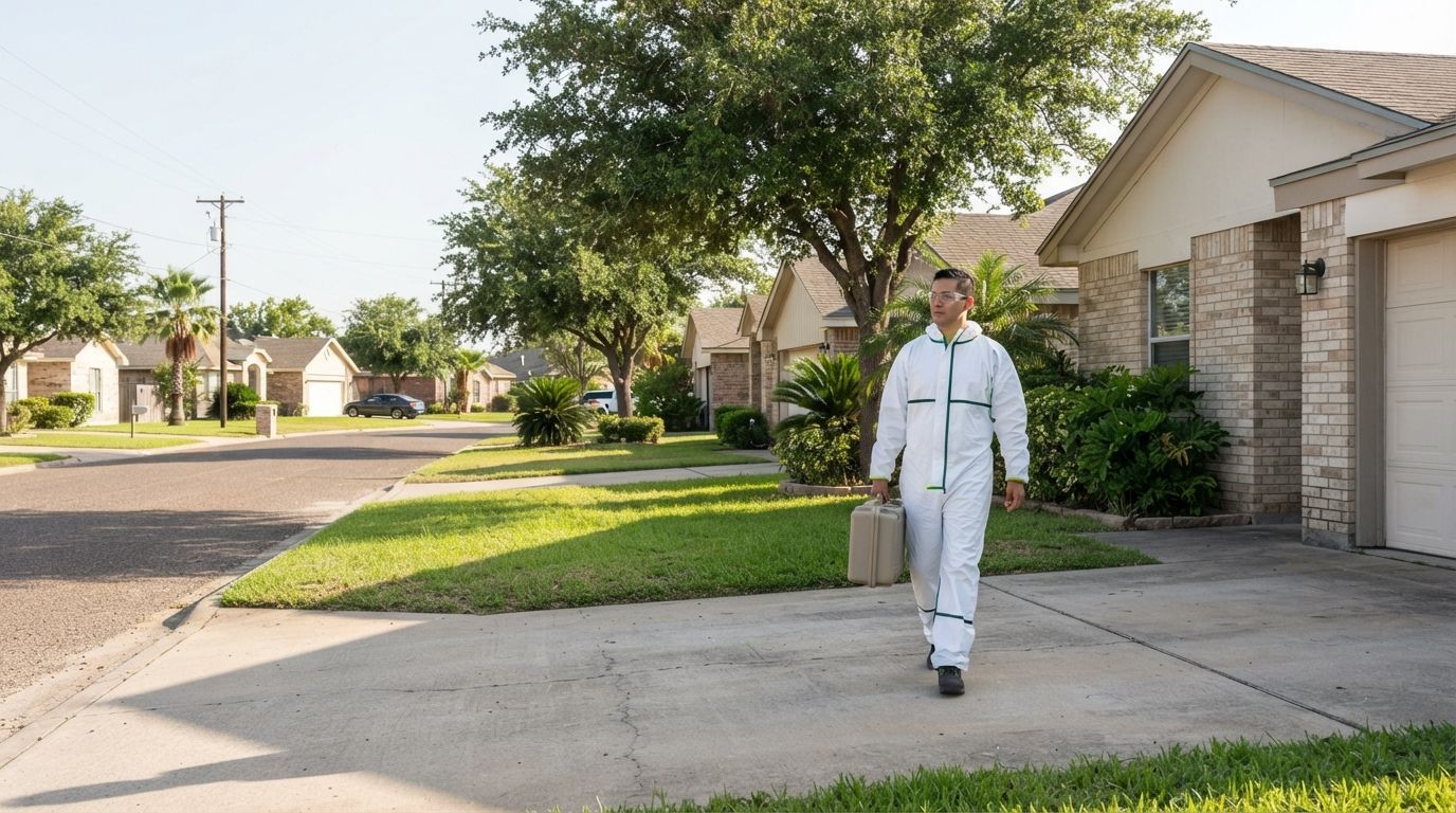 Insulation technician serving residential neighborhoods throughout Harlingen Texas