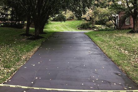 Driveway paving