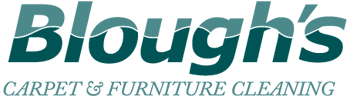 The logo for Blough's Carpet Cleaning and Restoration.