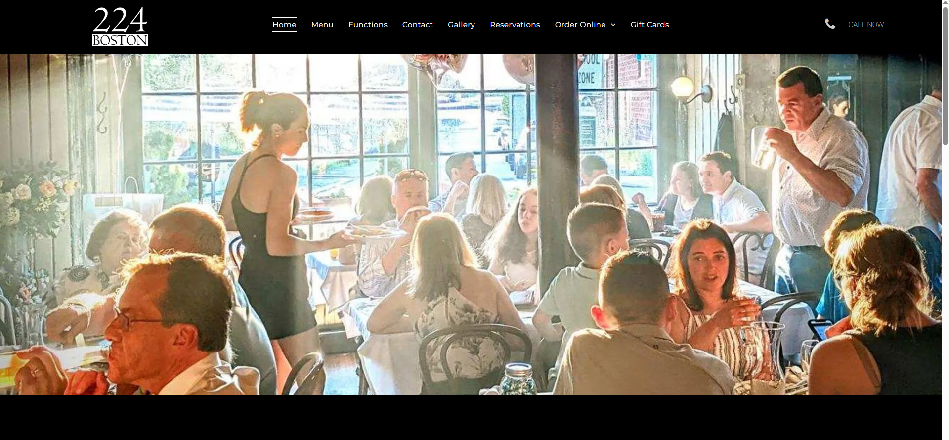 224 Boston website project showcasing professional website design, SEO, digital marketing, and online business growth solutions developed by V360Media.