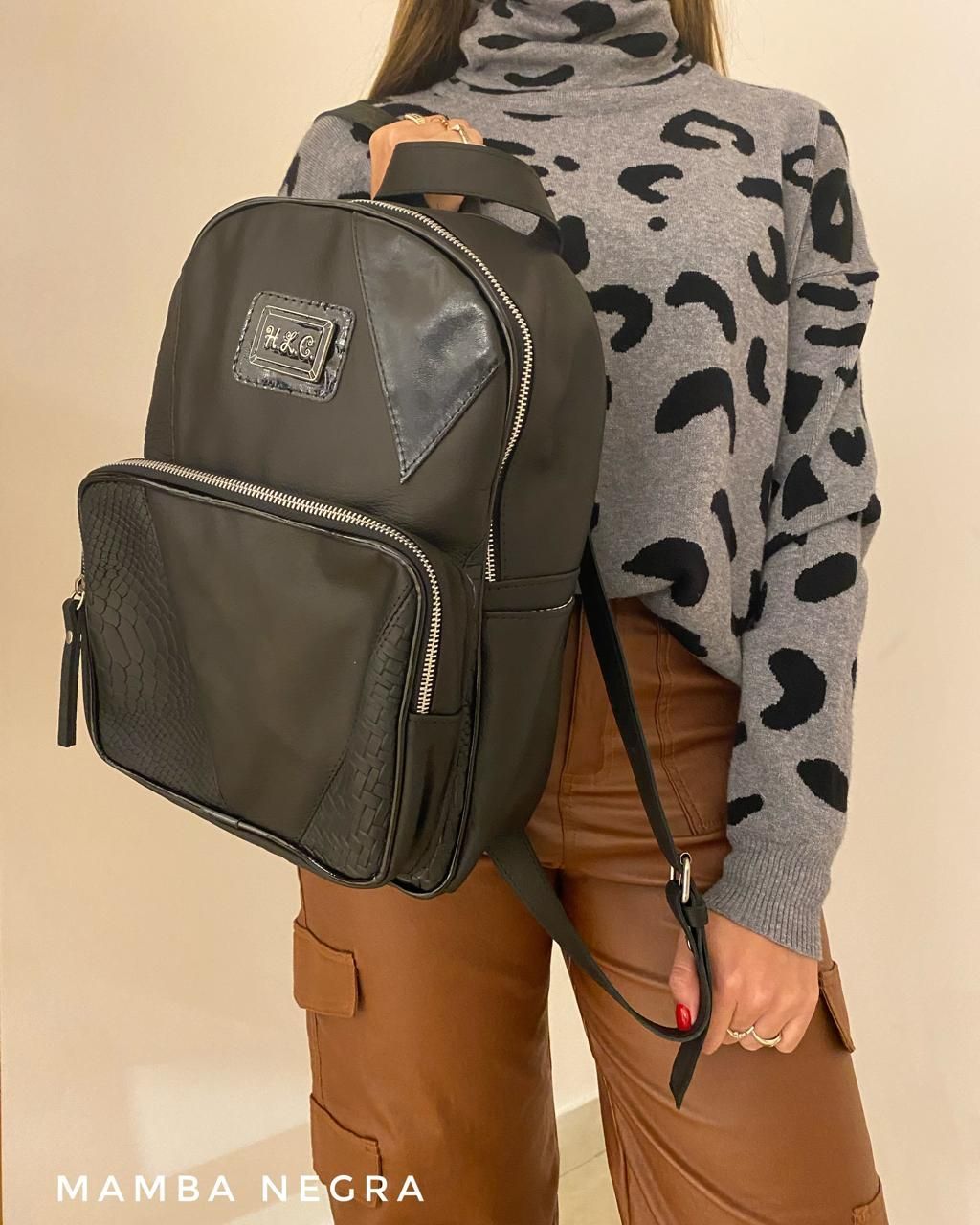 Mochila Manuela negra