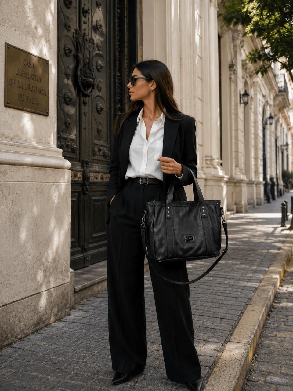 Cartera Janet negra