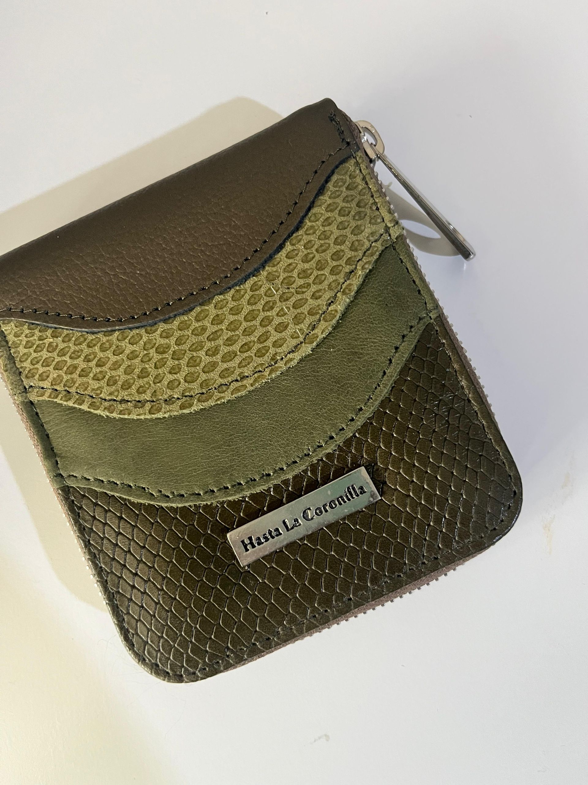 Billetera Mini verde Oliva