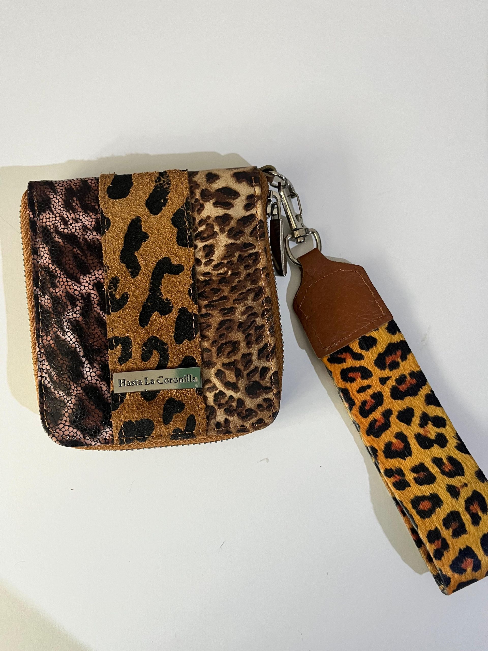 Billetera print leopardo