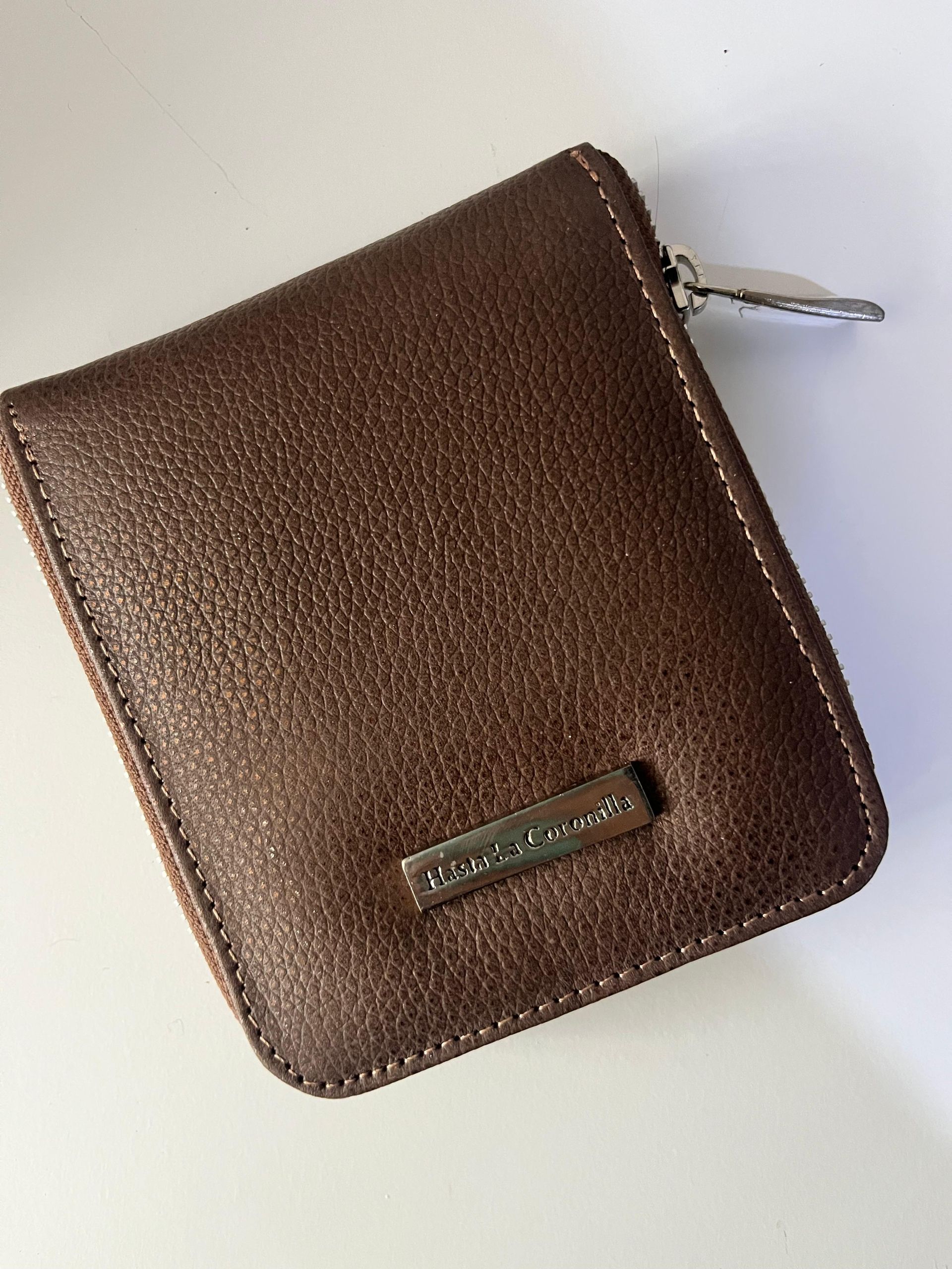 Billetera Mini lisa choco
