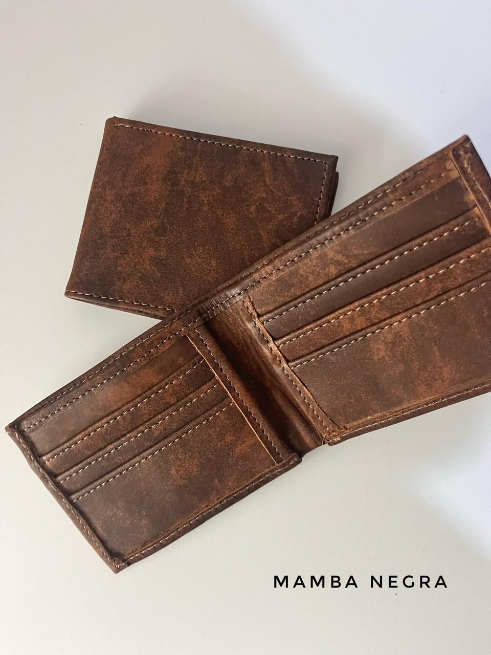 Billetera de hombre chocolate