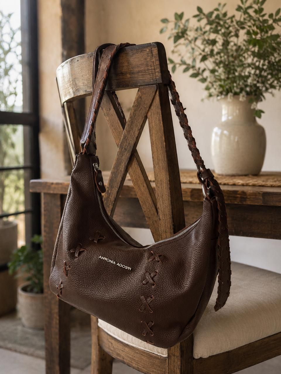 Bandolera Ariel choco
